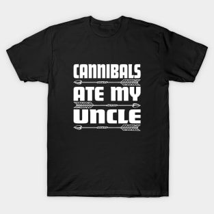 Cannibals Ate My Uncle Joe Biden Saying Funny Trump 2024 T-Shirt